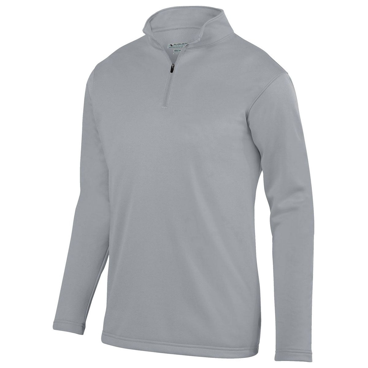 Augusta Sportswear Men's Athletic Grey Wicking Fleece Quarter-Zip: A Stylish & Comfortable Pullover