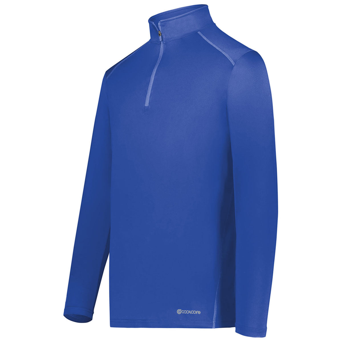 Holloway Men's Royal Coolcore 1/4 Zip Pullover - Stay Cool and Stylish