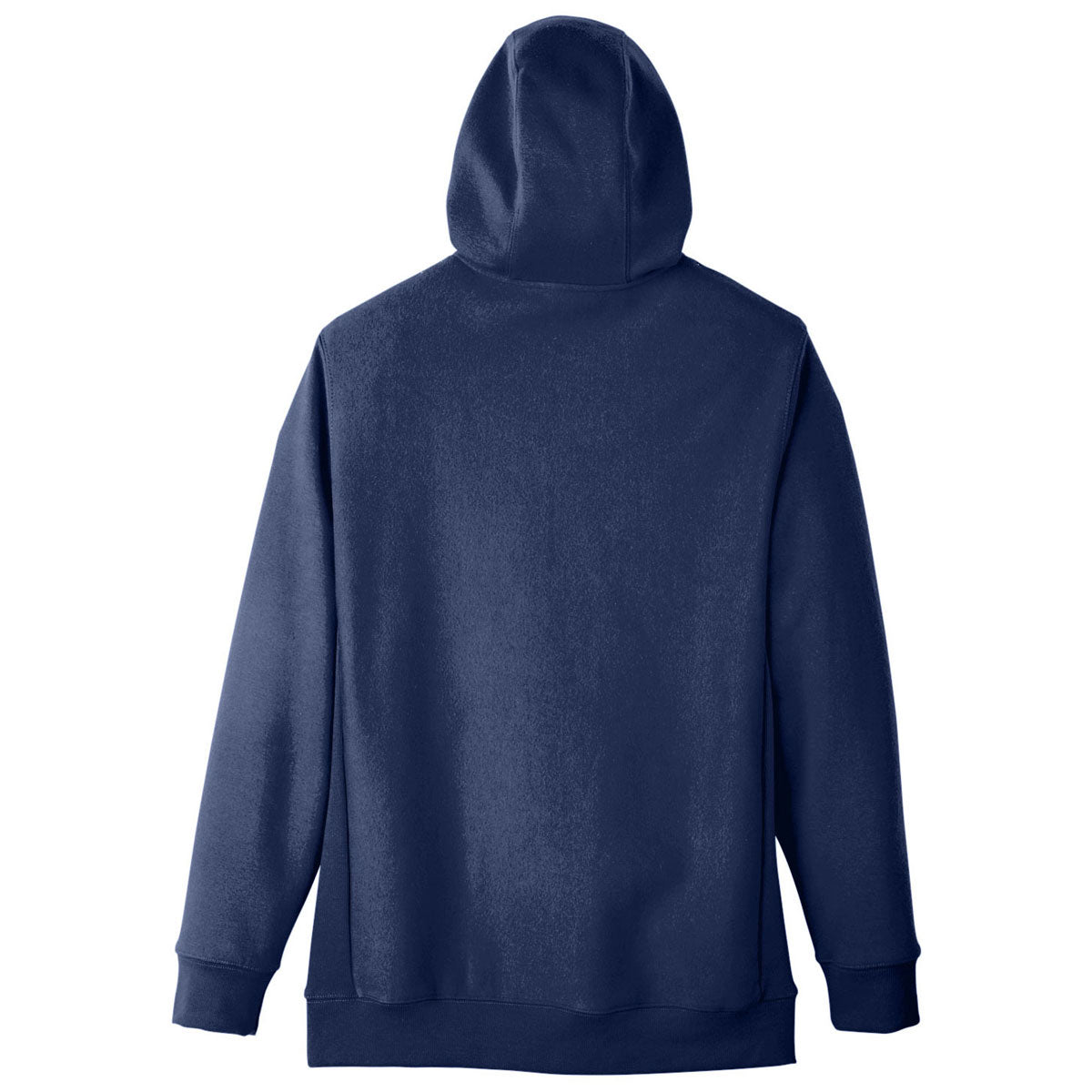 Team 365 Men's HydroSport Heavyweight Dark Navy Full-Zip Hooded Sweatshirt - Ideal for Big Games