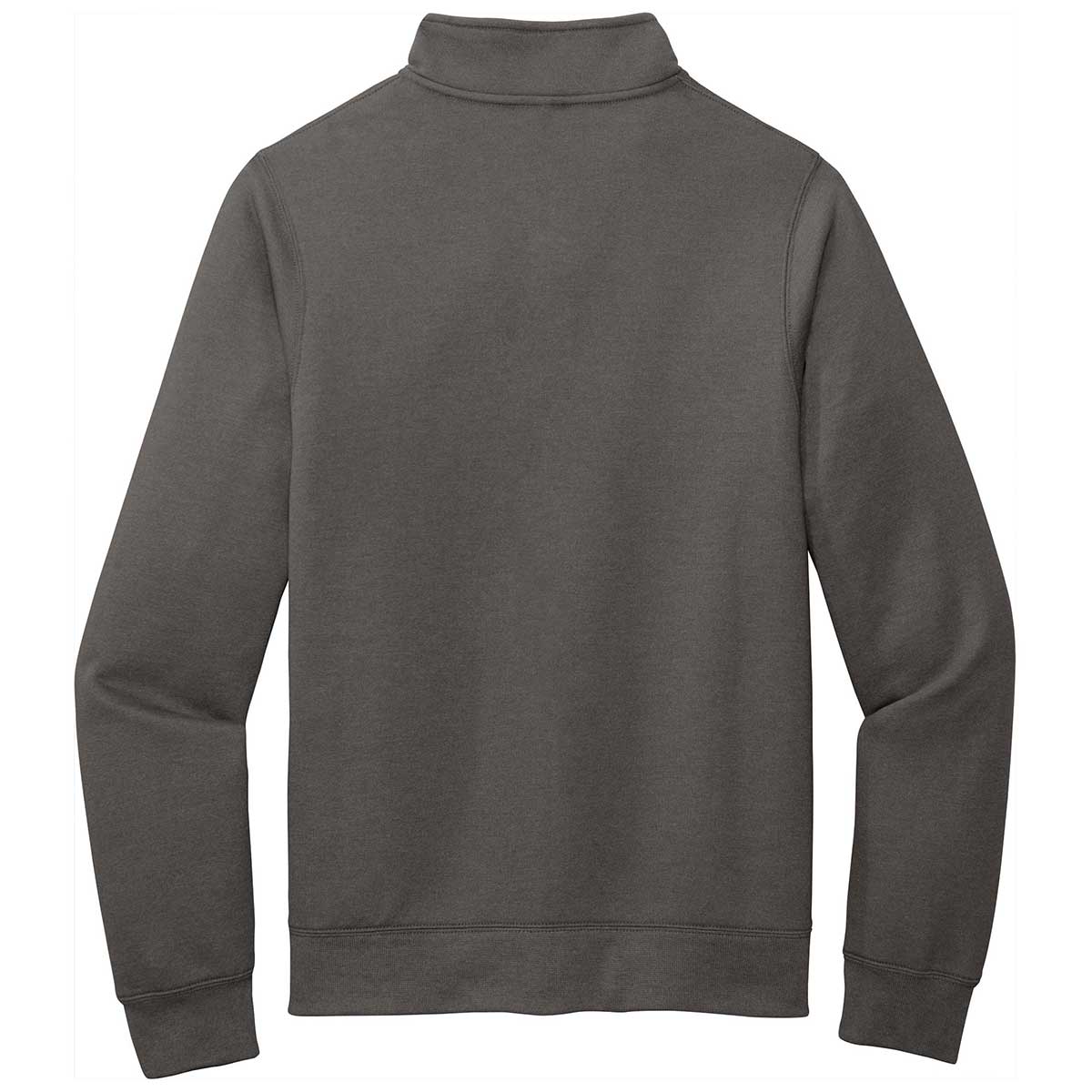 Port & Company Men's Charcoal Core Fleece Cadet Full-Zip: The Ultimate Comfort Sweatshirt