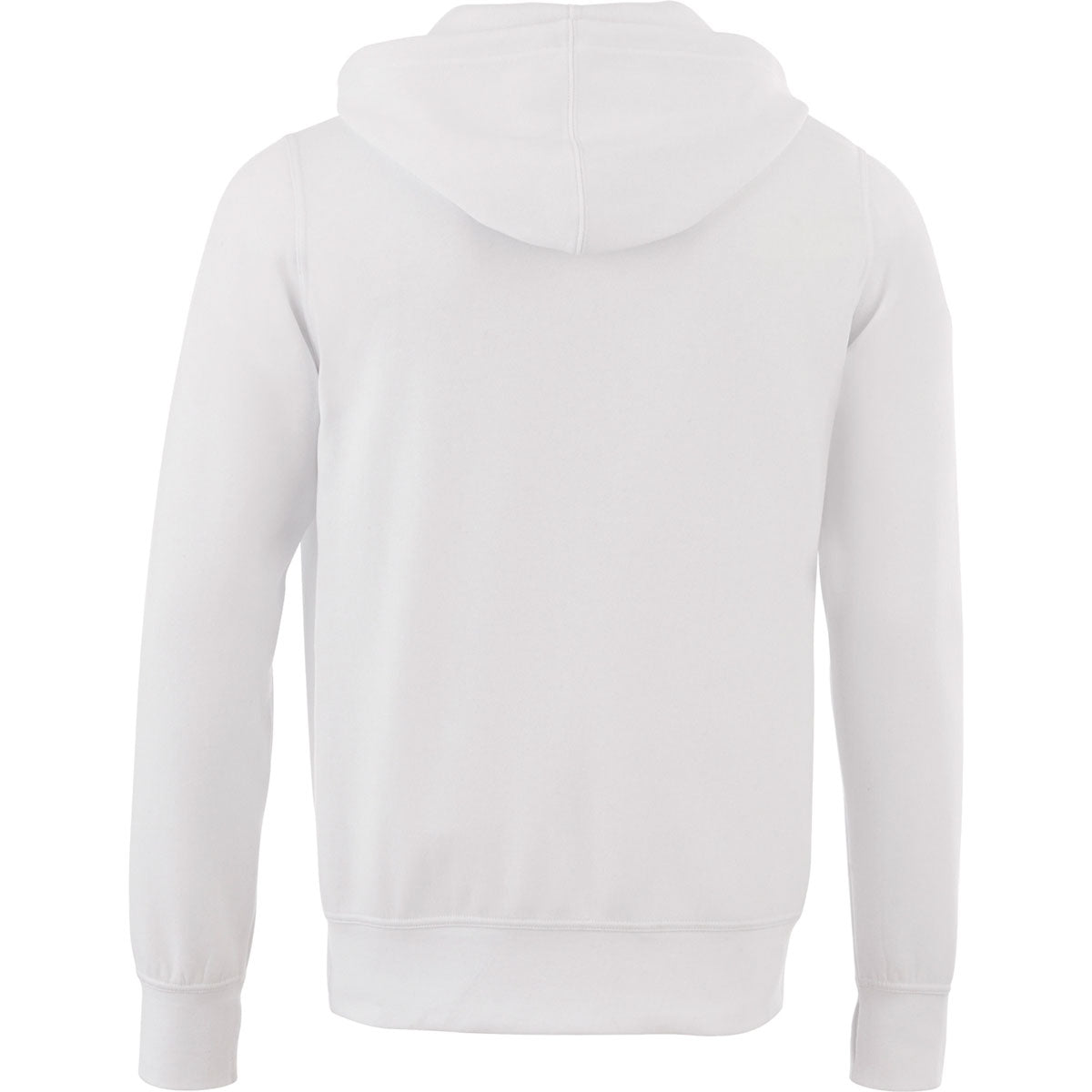 Elevate Men's White Cypress Fleece Zip Hoody - The Ultimate Winter Essential
