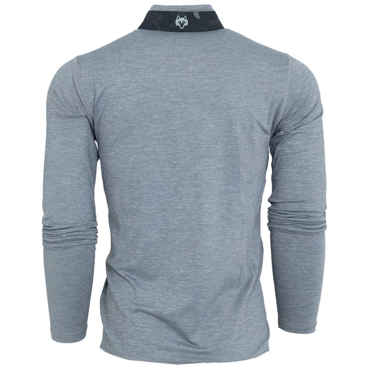 Greyson Men's Stunning Light Grey Heather Guide Sport Quarter Zip