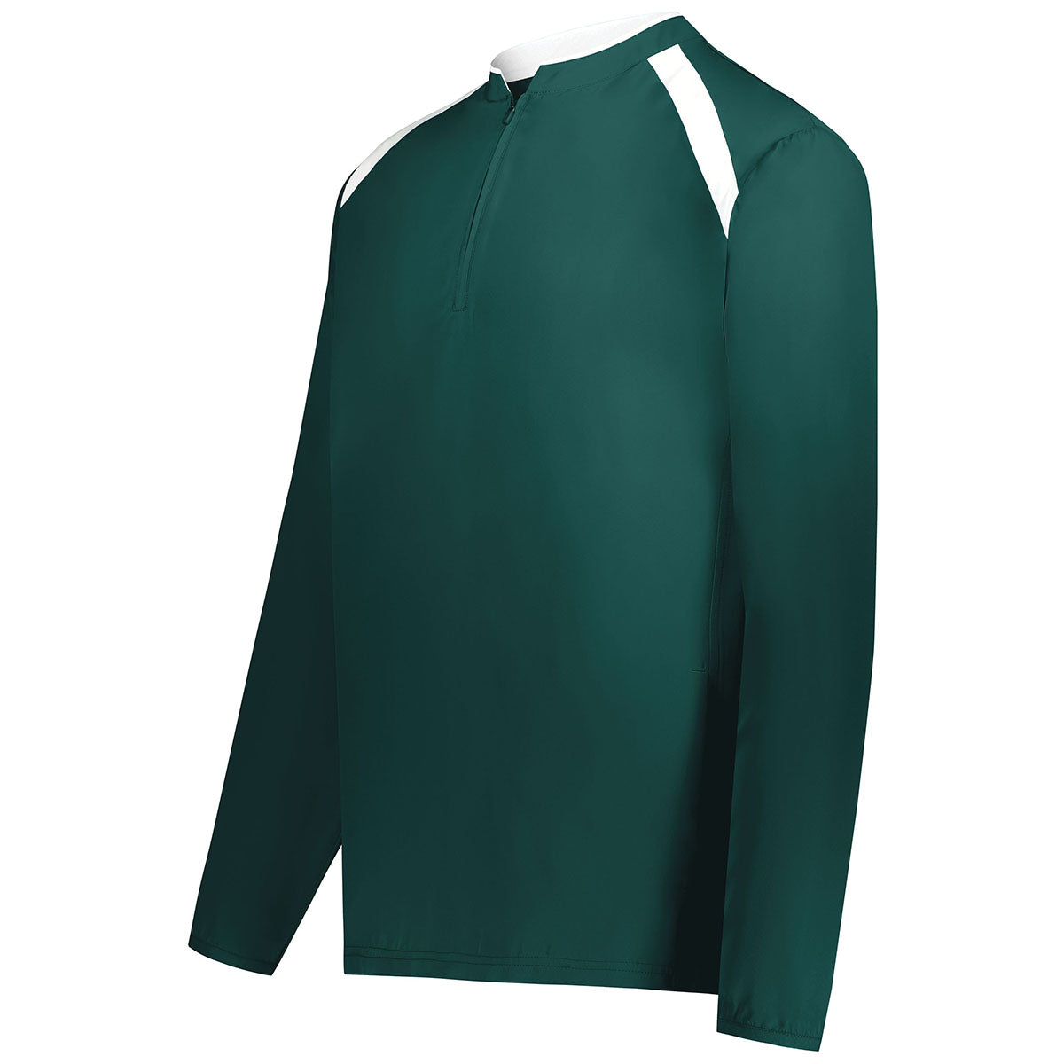Holloway Men's Stunning Dark Green/White Clubhouse Pullover