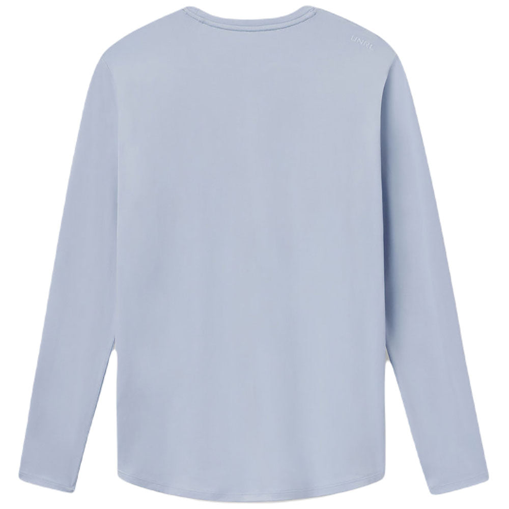 UNRL Men's Stunning Sky Blue Ultra Long Sleeve Shirt
