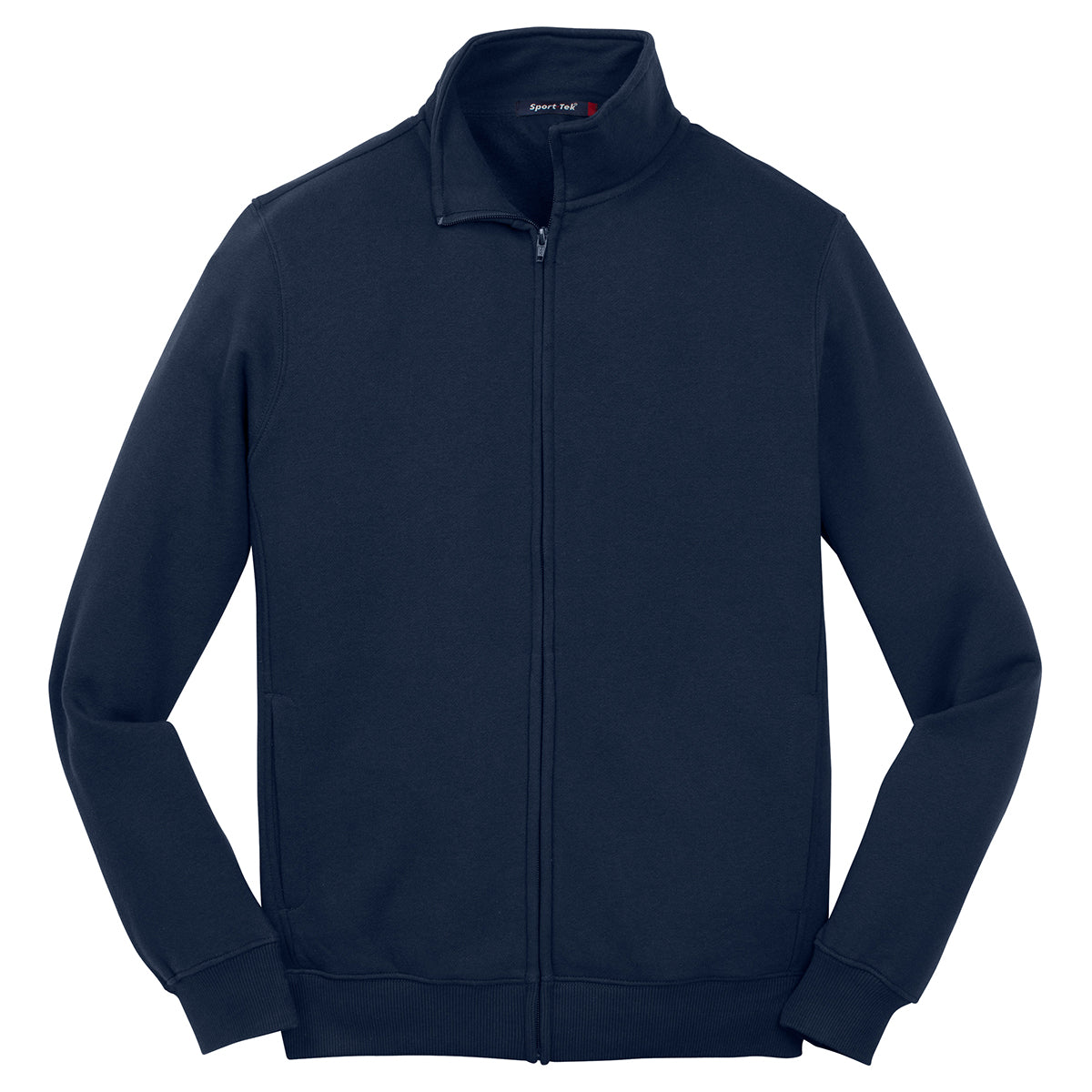 Sport-Tek Men's True Navy Full-Zip Sweatshirt: The Ultimate Layering Essential