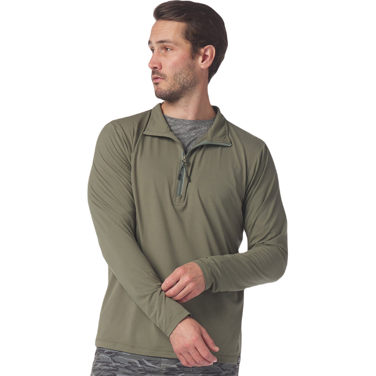 Glyder Men's Stylish Moss Tahoe 1/4 Zip - Ideal Employee Gift