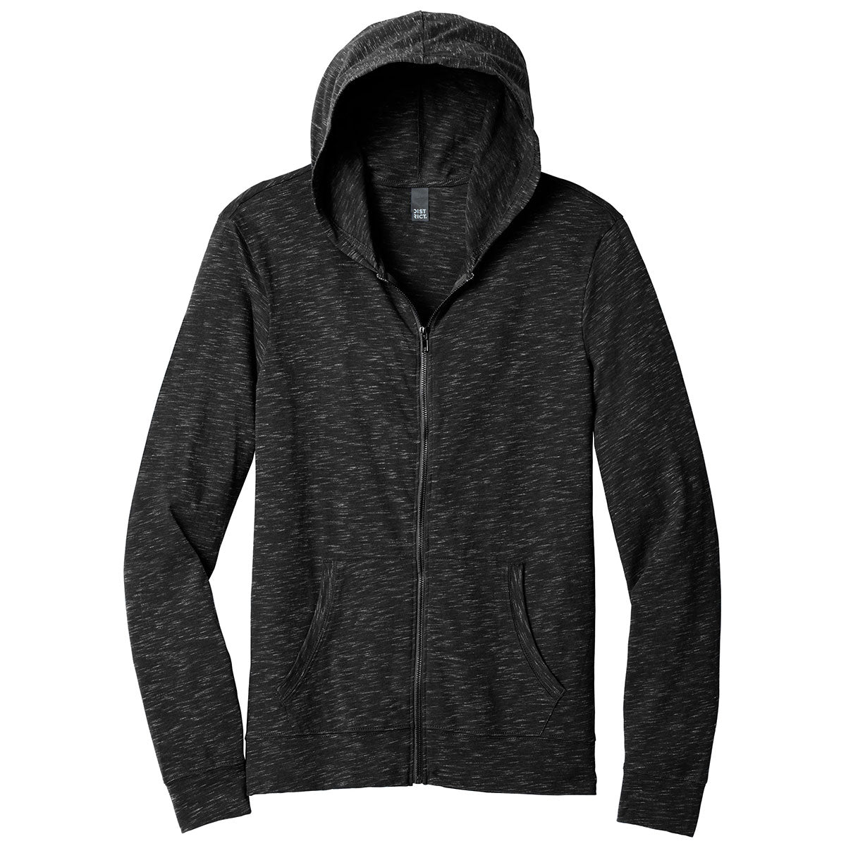 District Men's Black Medal Full-Zip Hoodie - A Perfect Corporate Gift