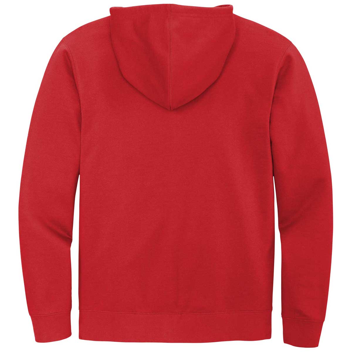 District Men's Stunning Red V.I.T. Fleece Full-Zip Hoodie
