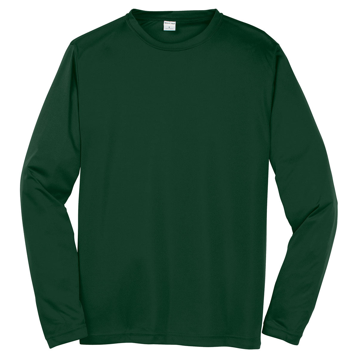 Sport-Tek Men's Forest Green Long Sleeve PosiCharge Competitor Tee - A Must-Have!