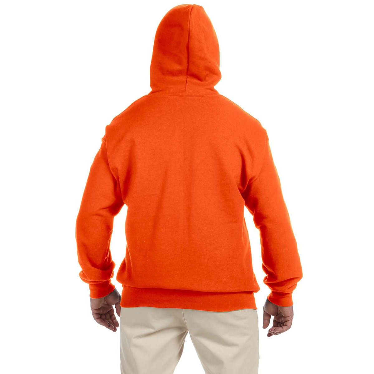 Gildan Unisex Safety Orange DryBlend 9 oz. 50/50 Full Zip Hoodie - A Must - Have for All