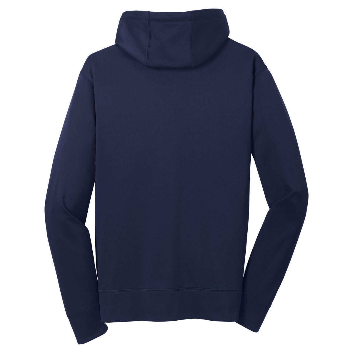 Sport-Tek Men's Navy Sport-Wick Fleece Full-Zip Hooded Jacket - Your Ultimate Outdoor Companion
