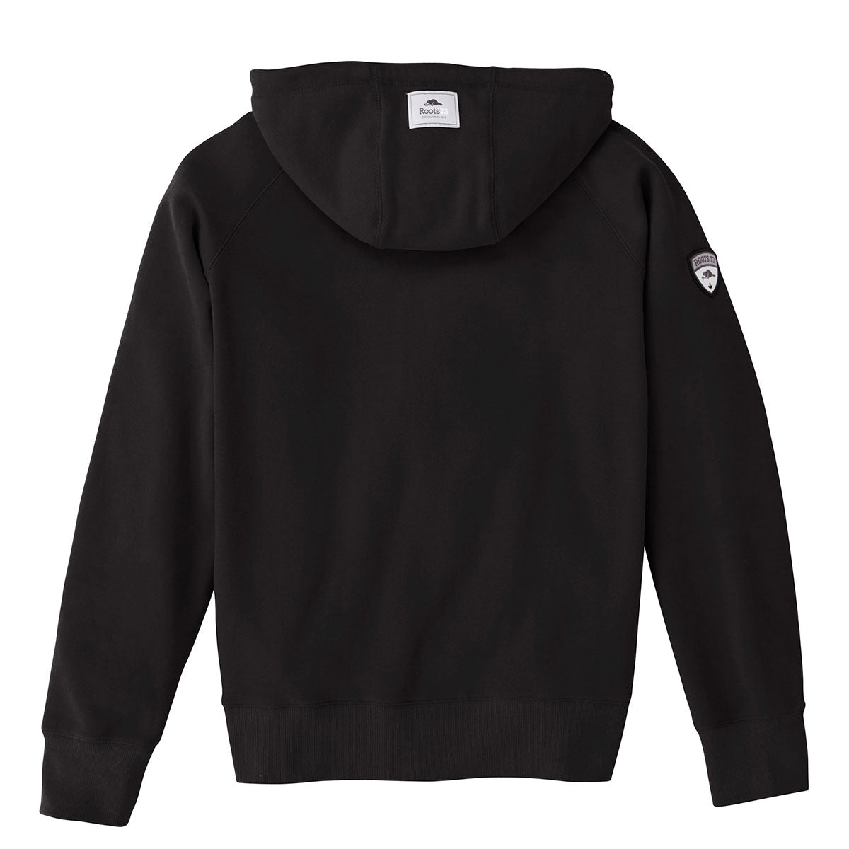 Roots73 Men's Stylish Black Riverside Full Zip Hoody