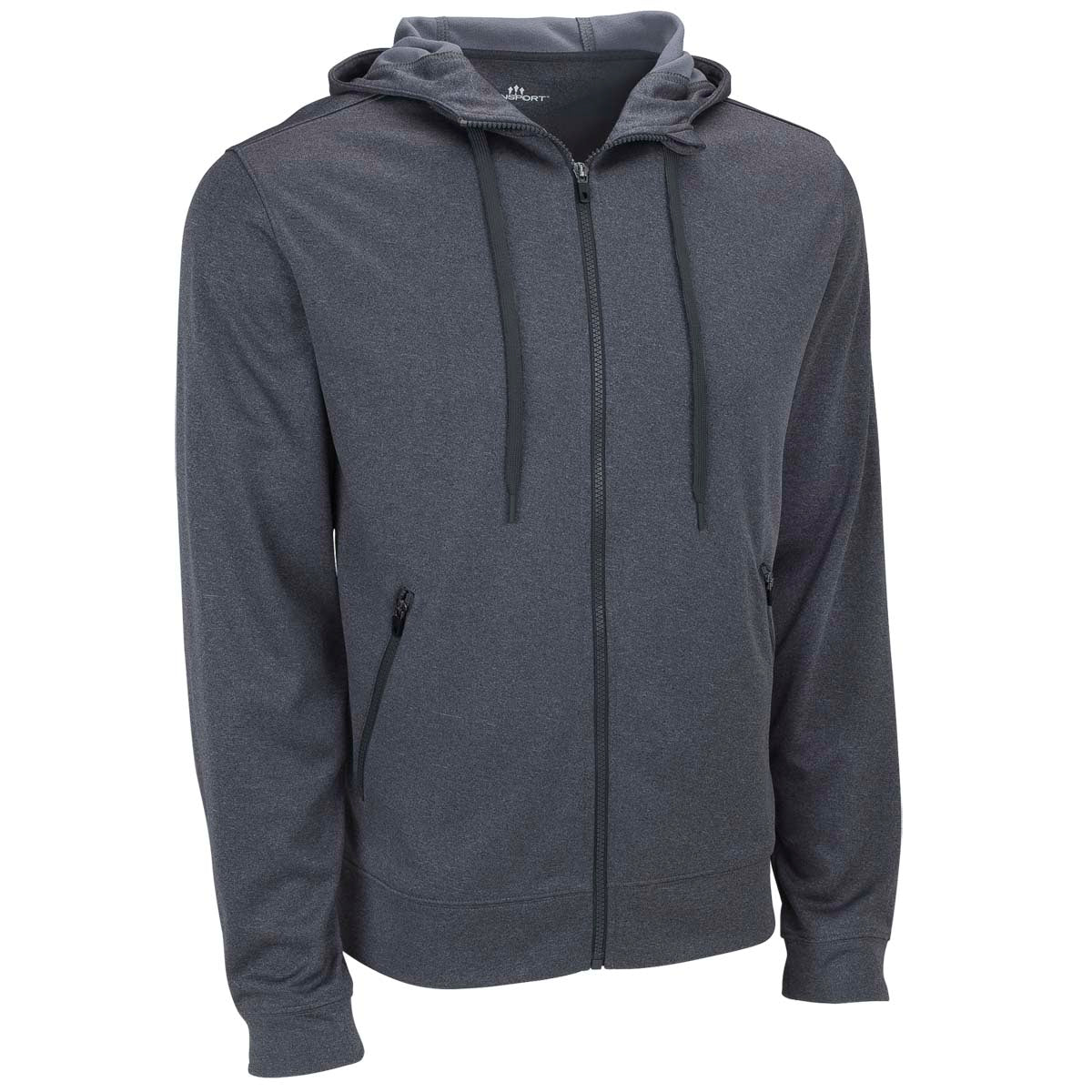 Vantage Men's Dark Grey Street Hoodie - A Must - Have for Active Men