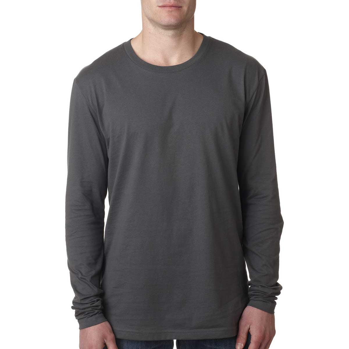Next Level Men's Heavy Metal Premium Fitted Long-Sleeve Crew Tee: The Ultimate Comfort Essential