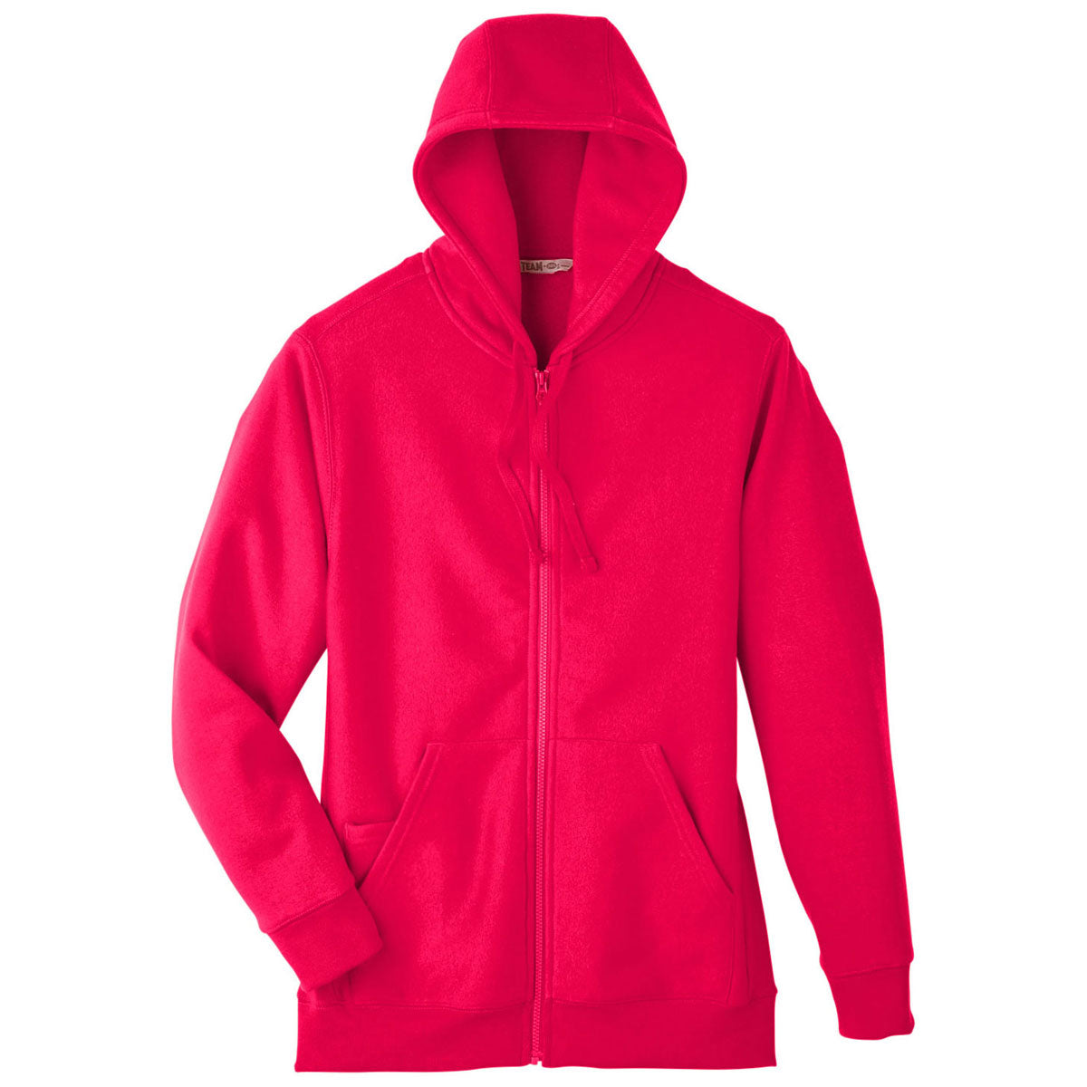 Team 365 Men's Red Zone HydroSport Heavyweight Full-Zip Hoodie - Ideal for Big Games