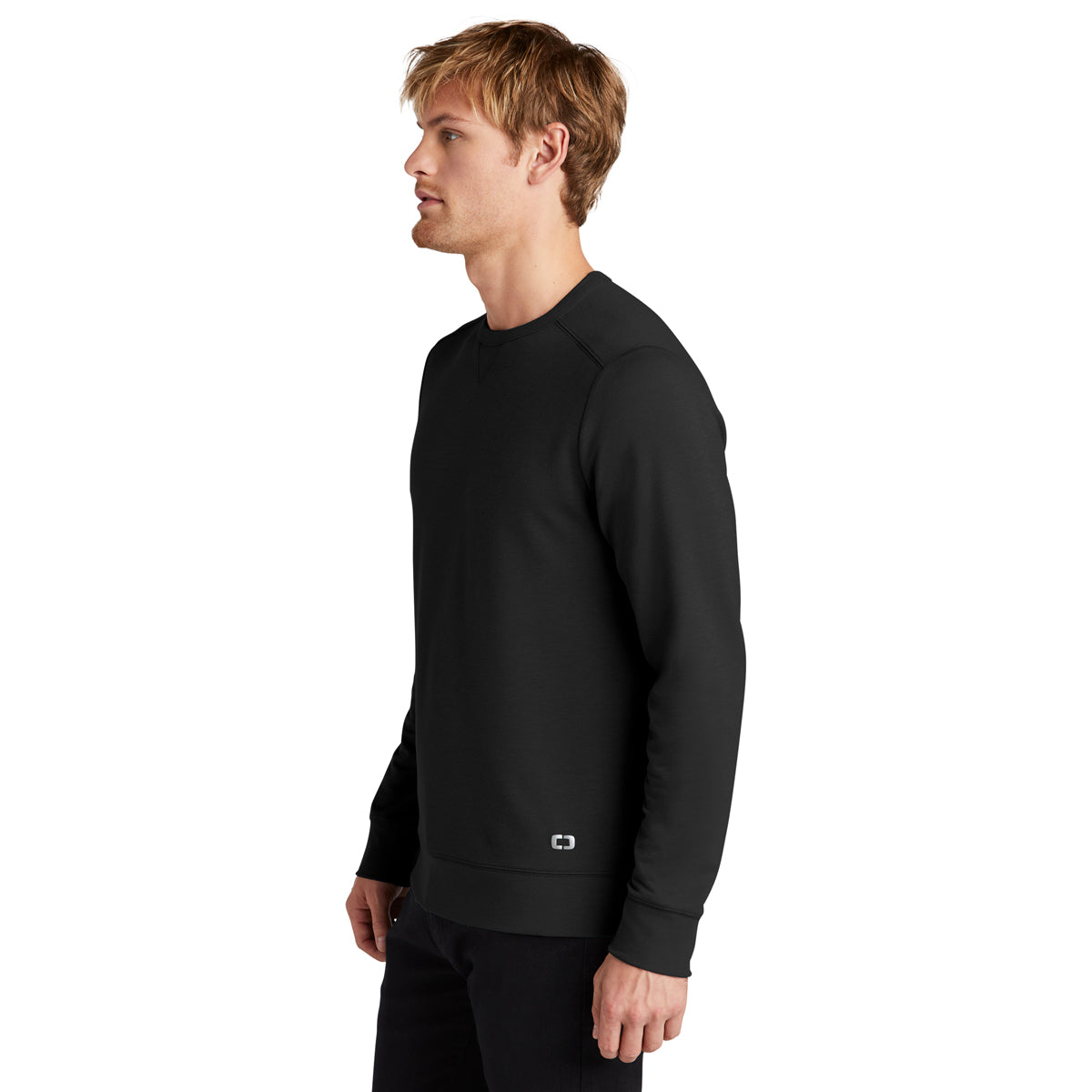 OGIO Men's Blacktop Luuma Flex Long Sleeve Crew - The Ultimate Advertising Tee