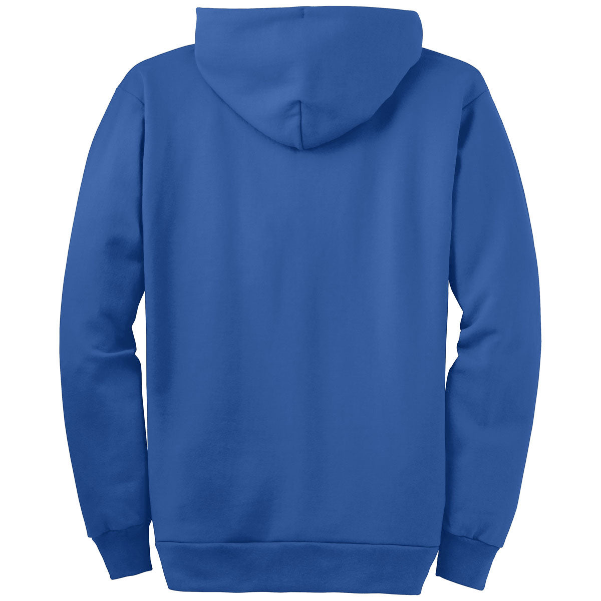 Port & Company Men's Royal Must-Have Fleece Full-Zip Hooded Sweatshirt