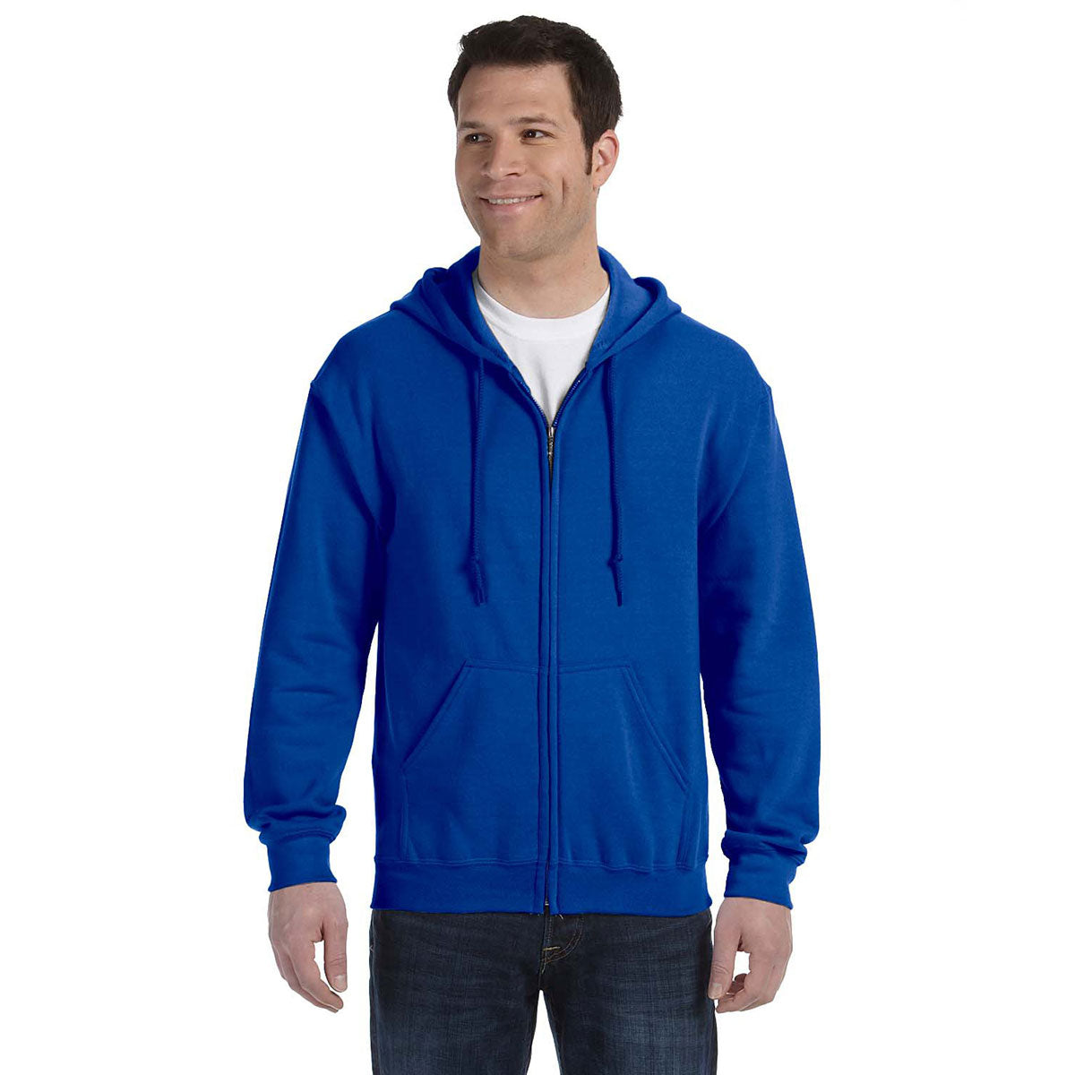 Gildan Unisex Royal Heavy Blend 50/50 Full Zip Hoodie - Ideal Corporate Giveaway