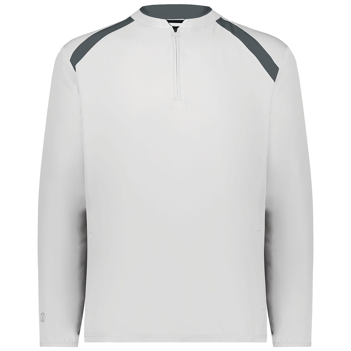 Holloway Men's Stylish White/Graphite Clubhouse Pullover