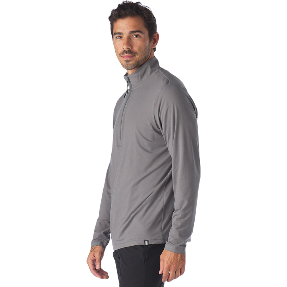 Glyder Men's Stunning Smoke Grey Tahoe 1/4 Zip