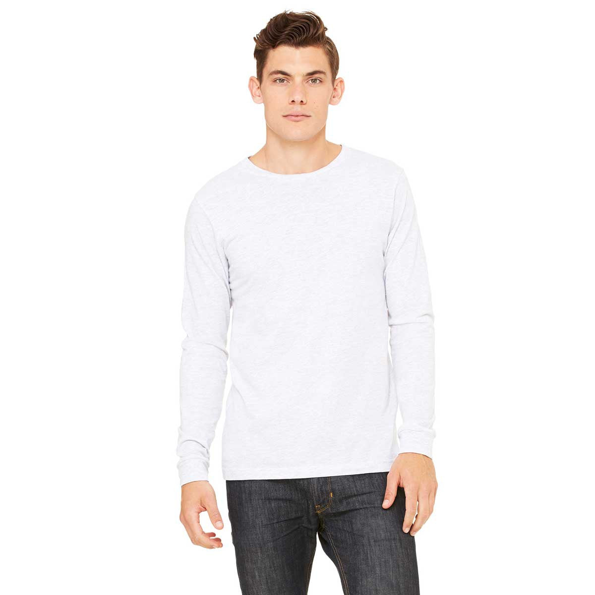 Bella + Canvas Men's Ash Jersey Long-Sleeve T-Shirt: The Ultimate Corporate Gift