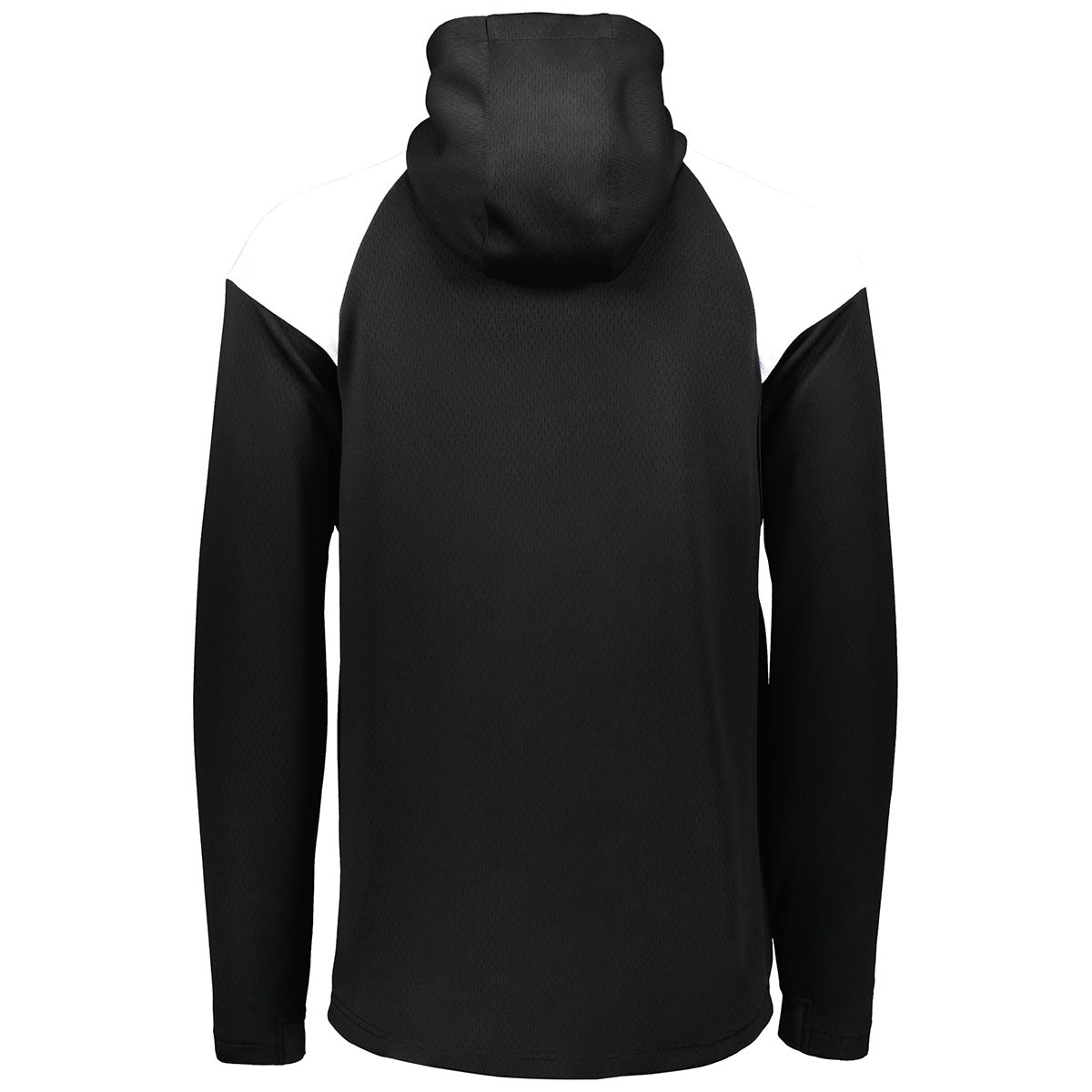Holloway Men's Stylish Black/White Limitless 1/4 Zip Hoodie