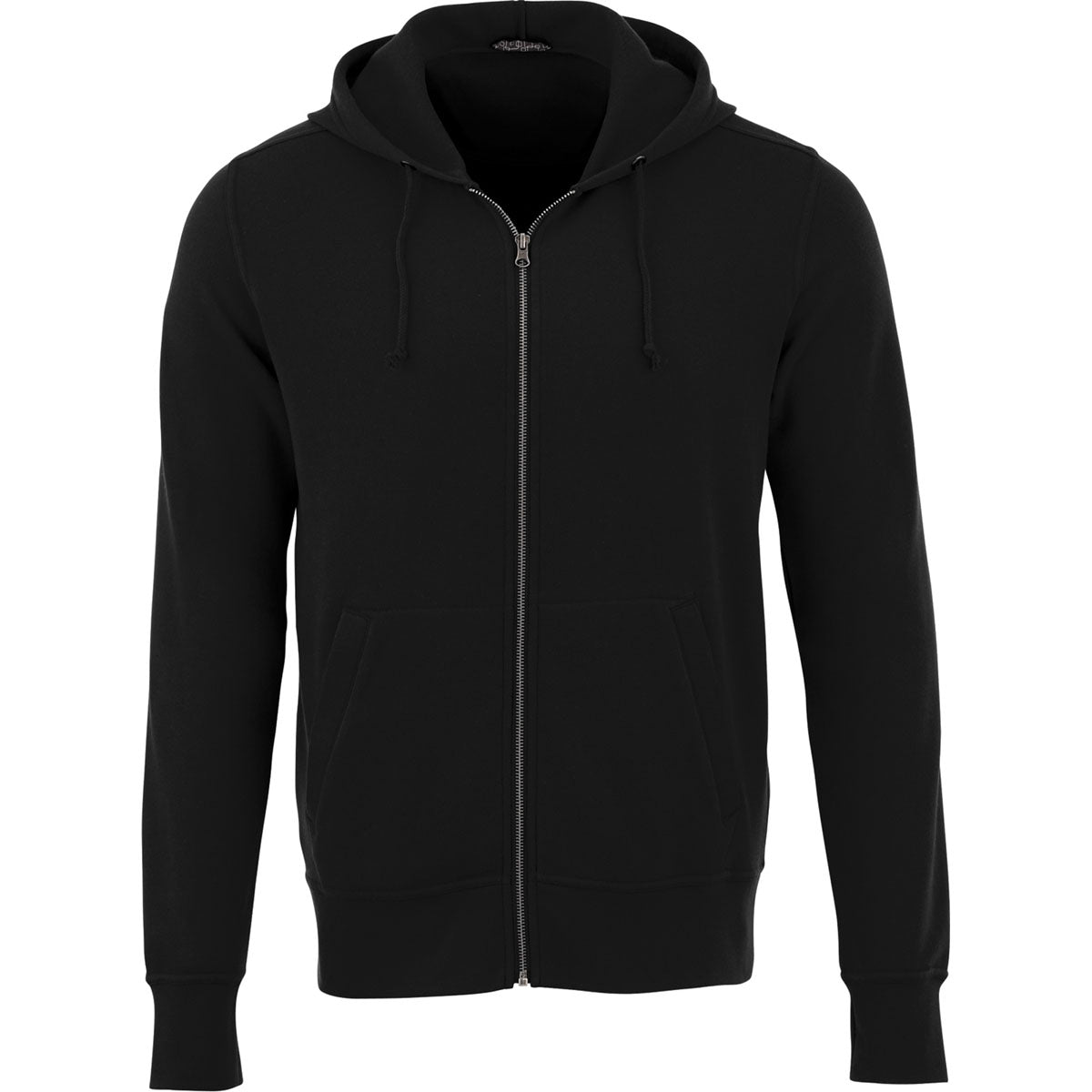 Elevate Men's Stylish Black Cypress Fleece Zip Hoody - A Must - Have for Winter!
