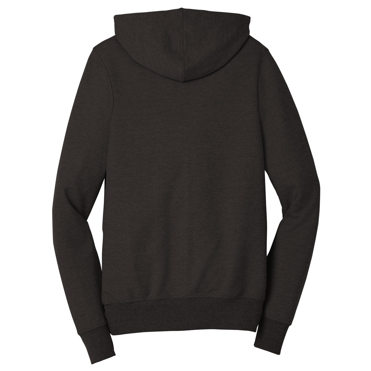 District Men's Stunning Black Perfect Tri French Terry Full-Zip Hoodie