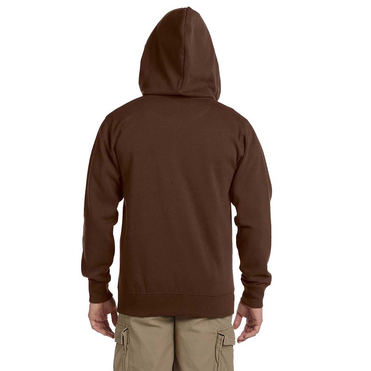 Econscious Men's Earthy Organic/Recycled Full-Zip Hoodie: A Sustainable Style Essential