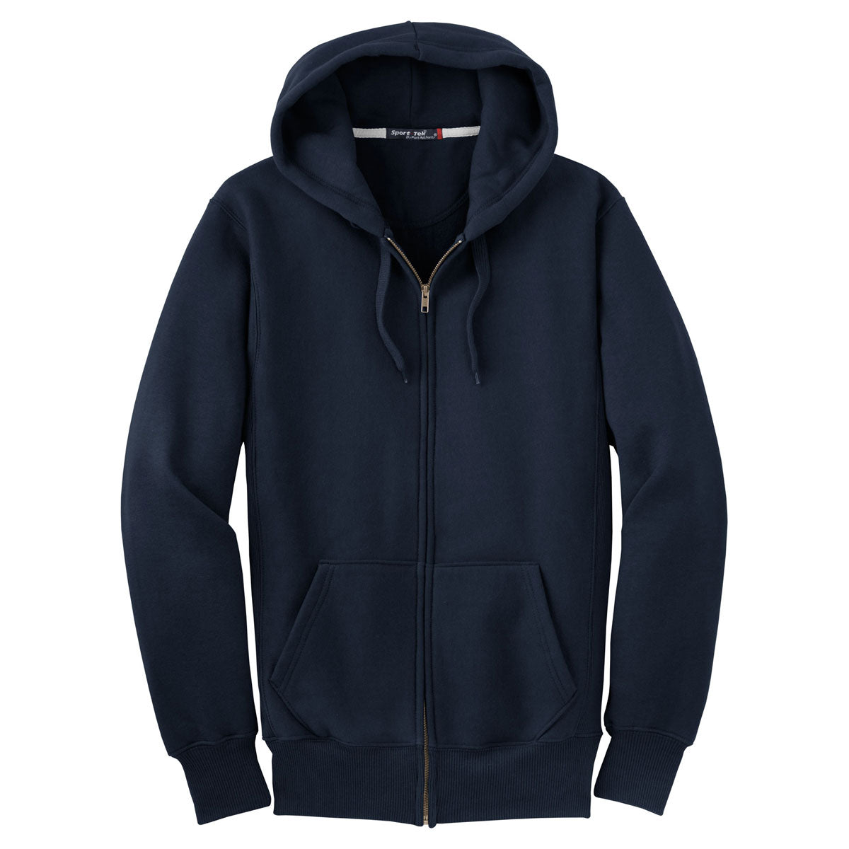 Sport-Tek Men's True Navy Super Heavyweight Full-Zip Hooded Sweatshirt: The Ultimate Winter Essential