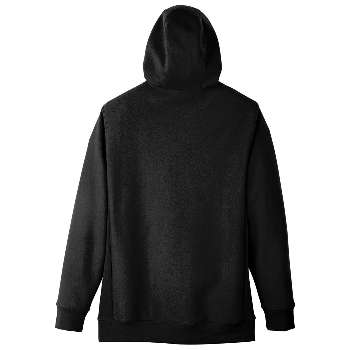 Team 365 Men's HydroSport Black Zone Heavyweight Full-Zip Hooded Sweatshirt - A Must-Have for Game Nights