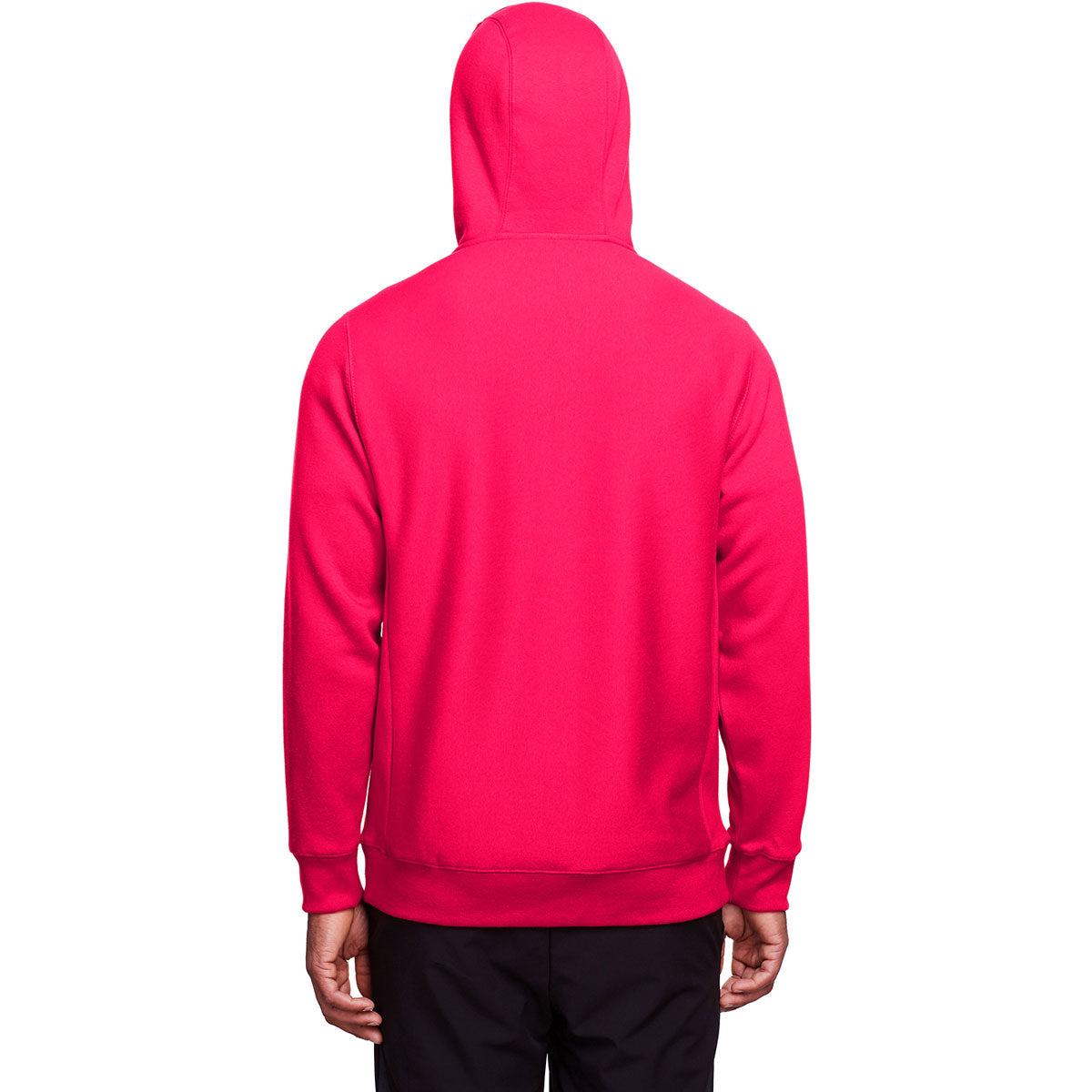 Team 365 Men's Red Zone HydroSport Heavyweight Full-Zip Hoodie - Ideal for Big Games