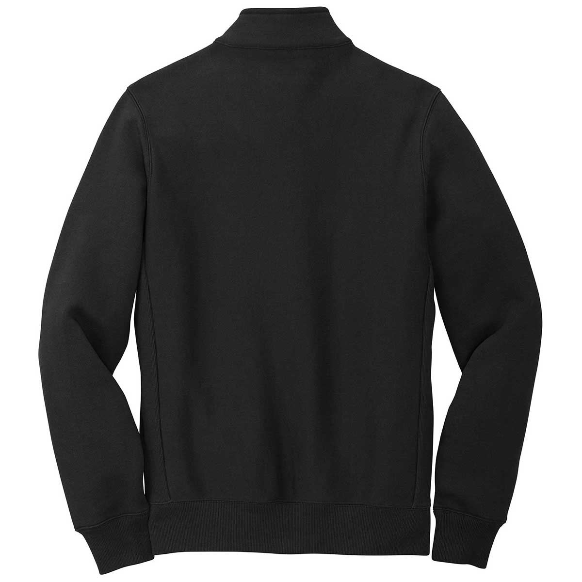 Sport-Tek Men's Stylish Black Super Heavyweight Full-Zip Sweatshirt