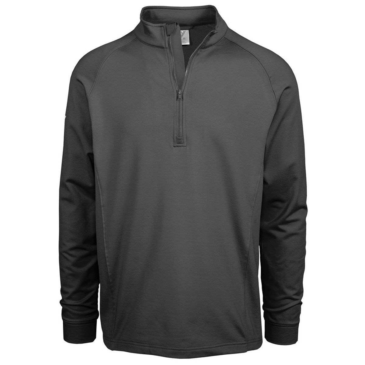 Levelwear Men's Stylish Black Calibre Quarter Zip Pullover