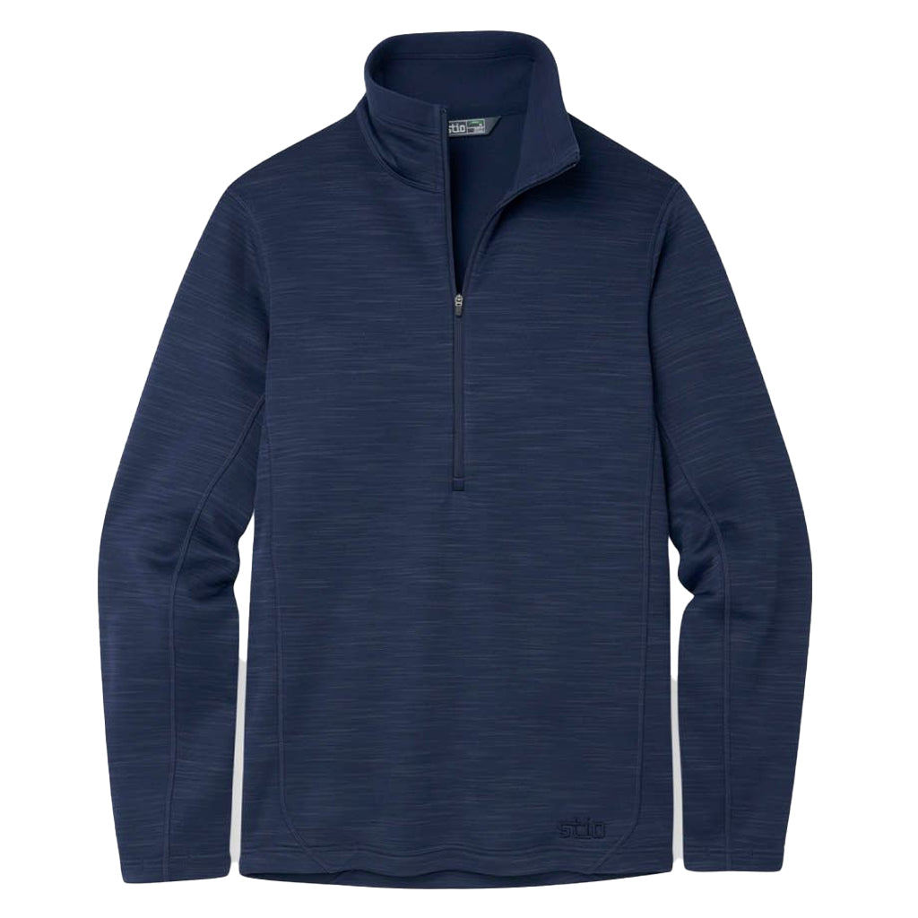 Stio Men's Stylish Mountain Shadow Gannett Peak Half Zip - A Must-Have Mid-Layer