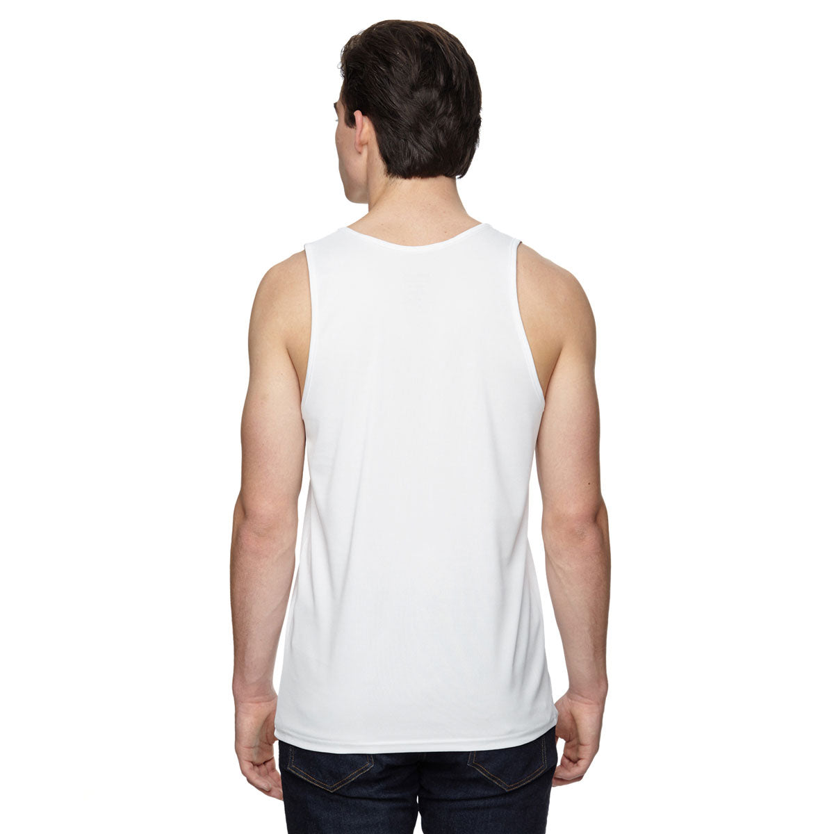 Augusta Sportswear Men's Stylish White Training Tank - A Must-Have!