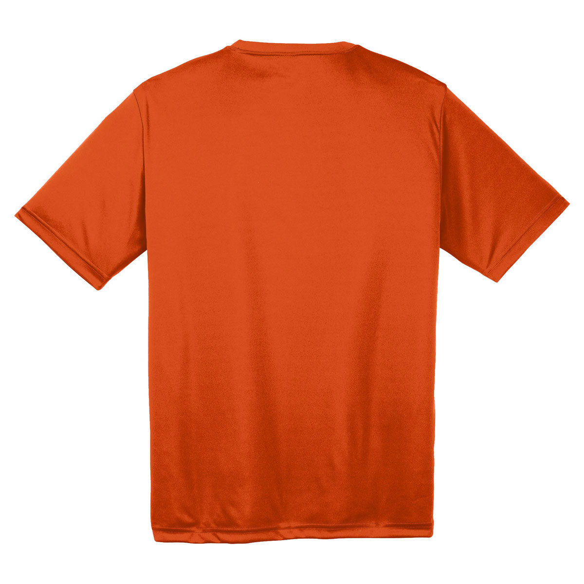 Sport-Tek Men's Stunning Deep Orange PosiCharge Competitor Tee - Ideal for Branded Apparel
