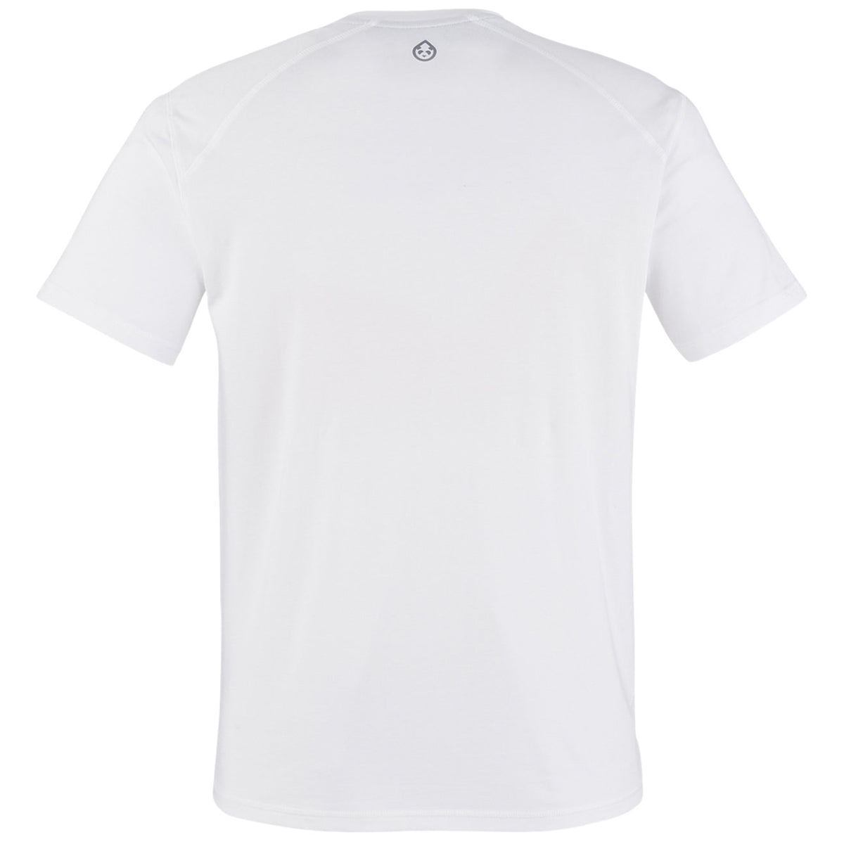 tasc Men's White Carrollton Active Fitness T-Shirt - Customizable & Sustainable