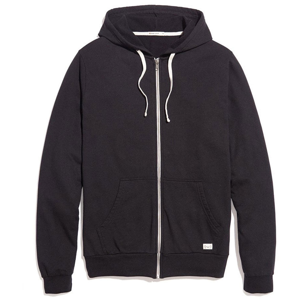 Marine Layer Men's Stylish Black Afternoon Hoodie
