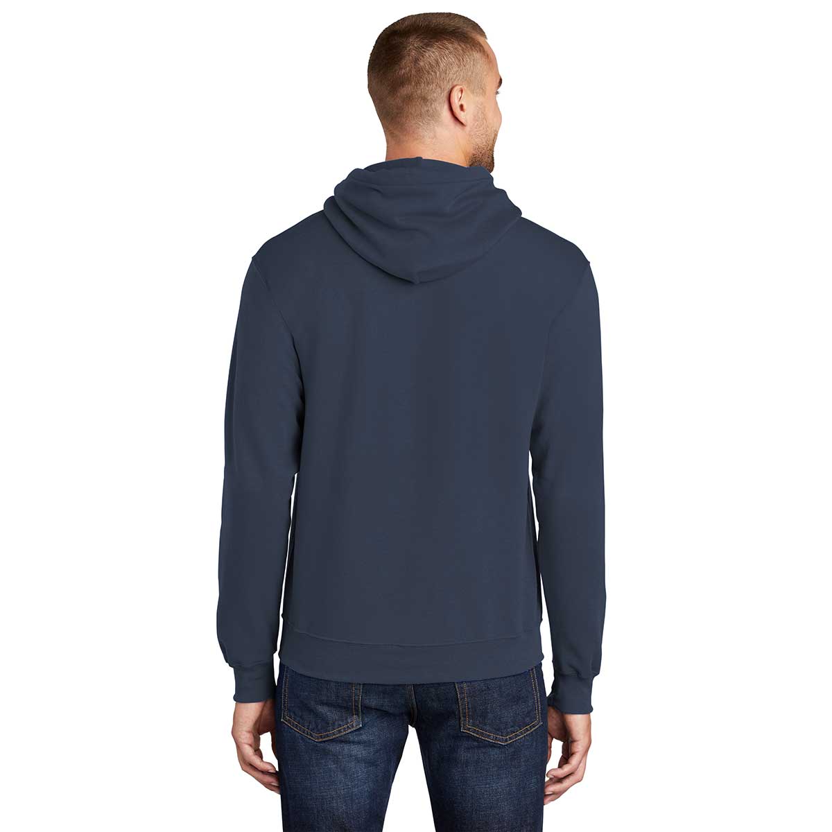 Port & Company Men's Navy Tall Core Fleece Pullover Hoodie - Your Ultimate Comfort Companion