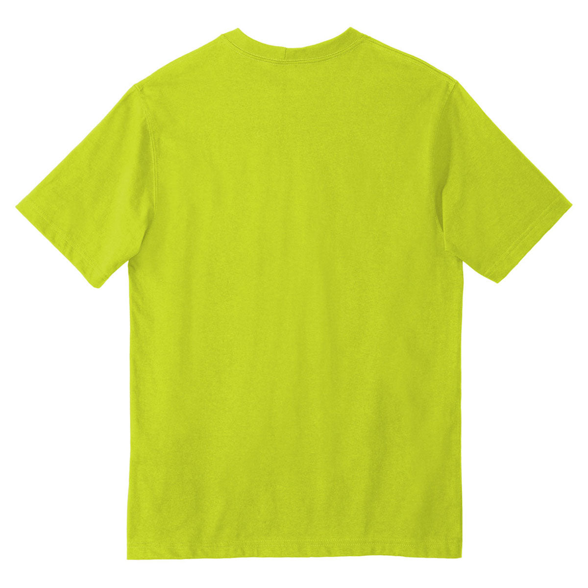 Carhartt Men's Vibrant Lime Workwear Pocket Short Sleeve T-Shirt - The Ultimate Work Essential