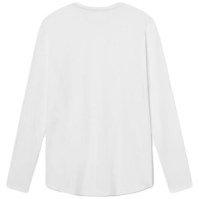 UNRL Men's Stunning White Ultra Long Sleeve Shirt