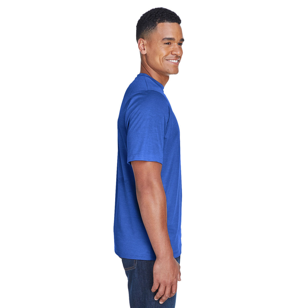Team 365 Men's Royal Heather Sonic Performance T-Shirt: Elevate Your Style!