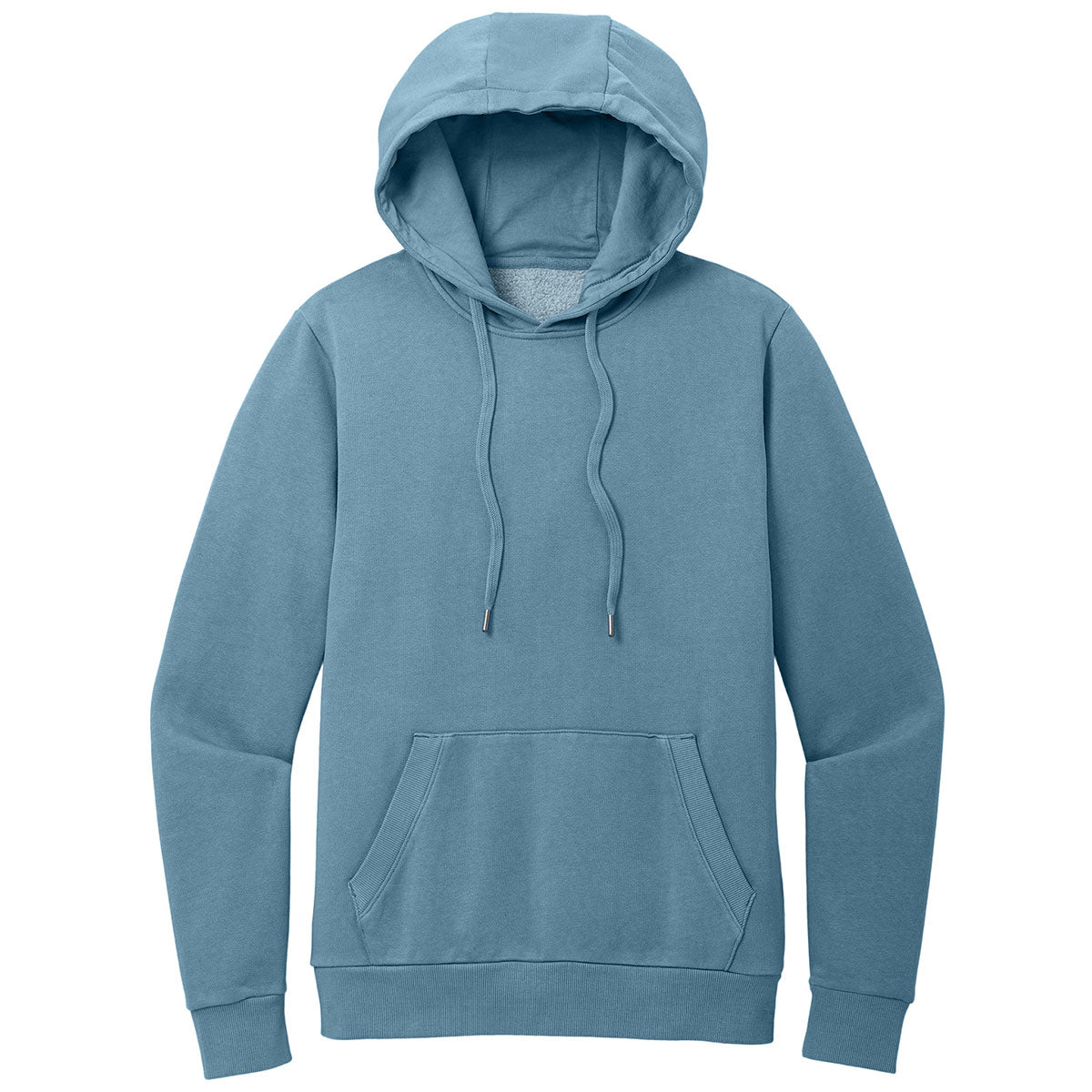 District Men's Stunning Dusk Blue Wash Fleece Hoodie