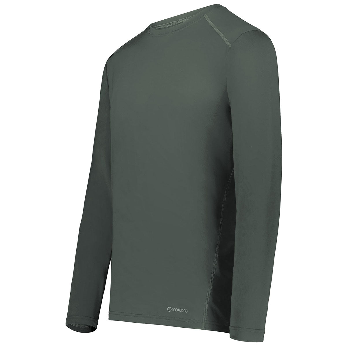 Holloway Men's Iron Coolcore Essential Long Sleeve Tee: Stay Cool and Stylish!