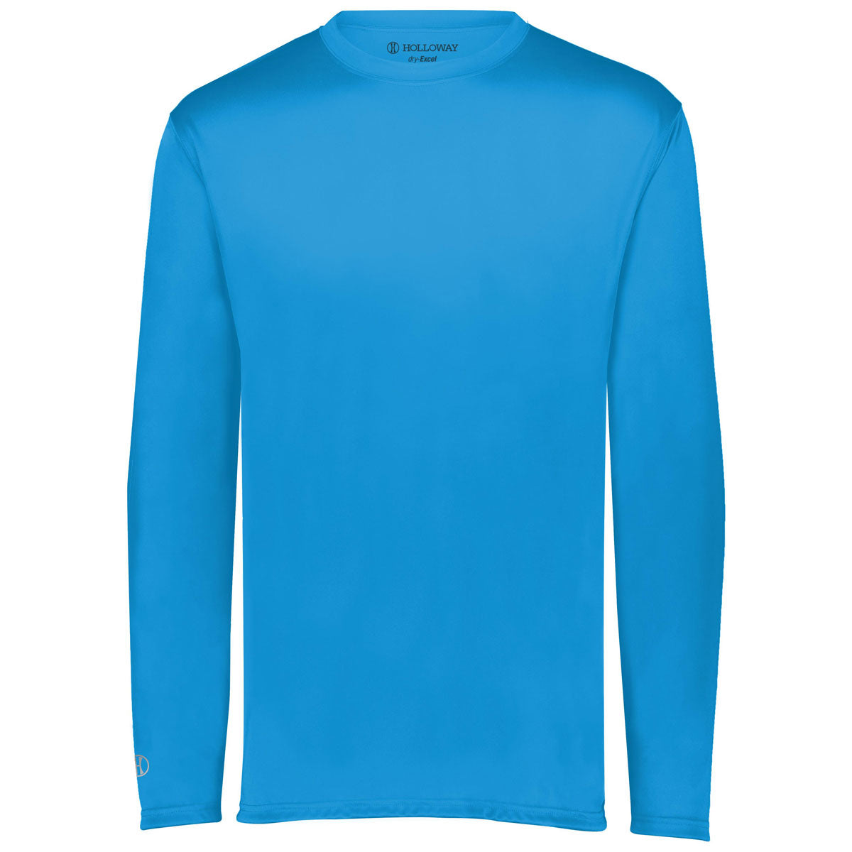 Holloway Men's Stunning Power Blue Momentum Long Sleeve Tee
