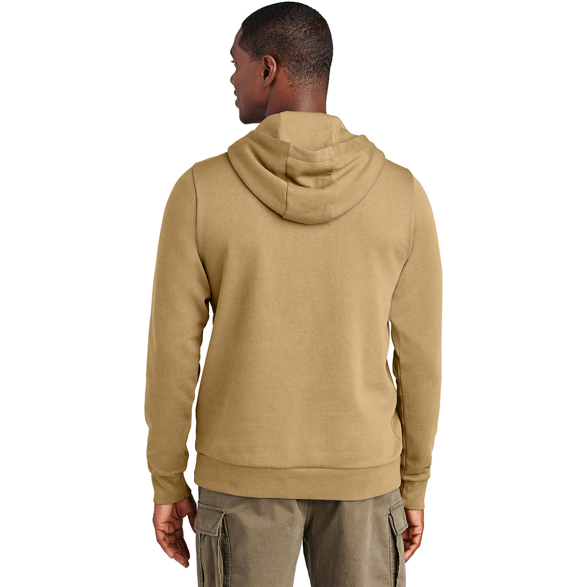 District Men's Golden Spice Wash Fleece Hoodie - A Vintage Delight