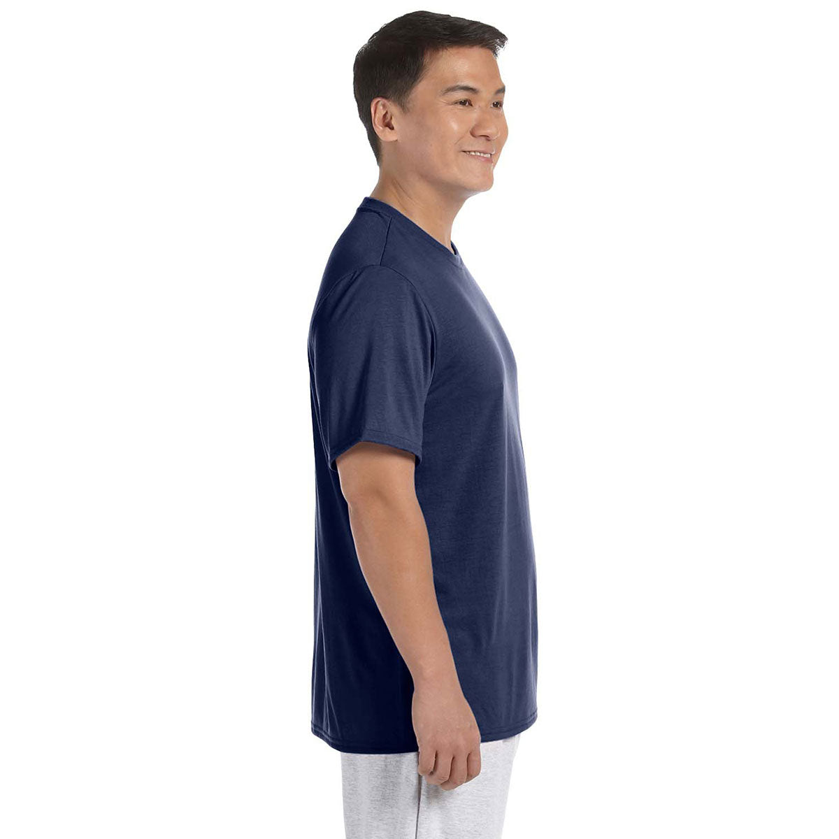 Gildan Men's Navy High-Performance T-Shirt