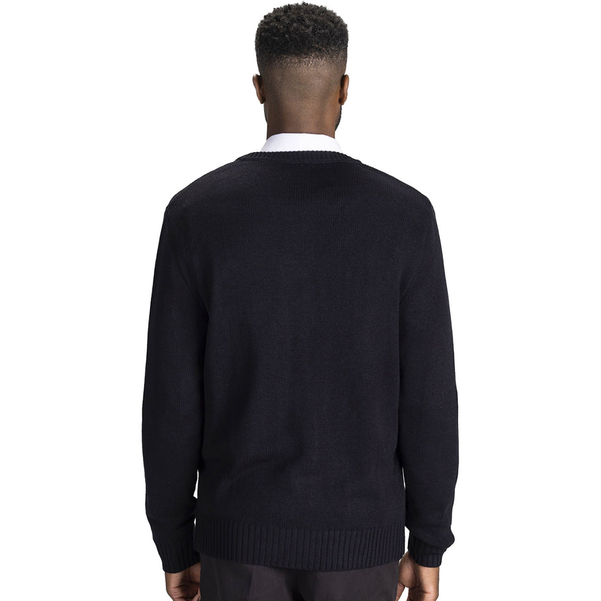 Edwards Men's Stylish Navy Acrylic Full Zip Cardigan