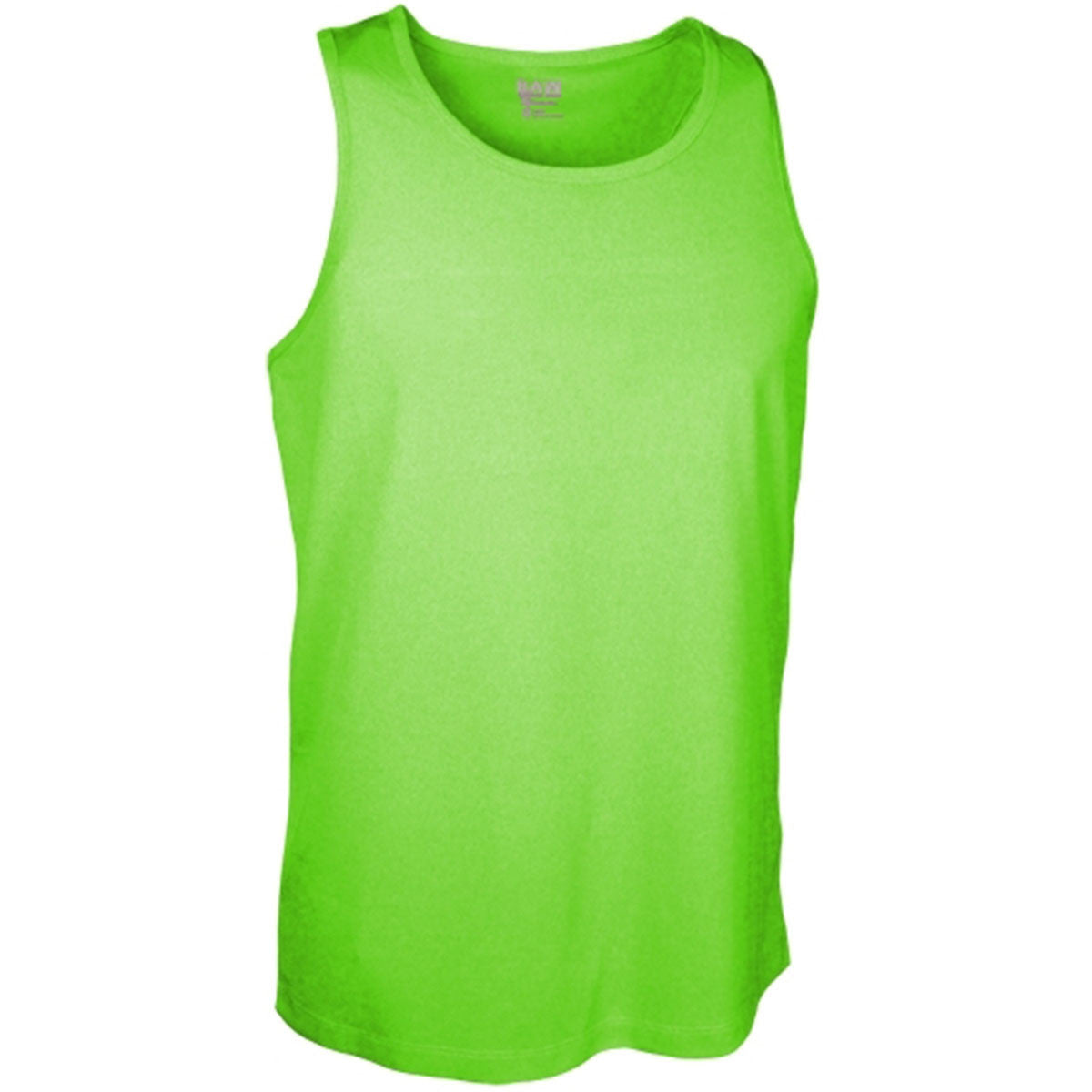 BAW Men's Lime Marathon Singlet - Your Winning Edge!